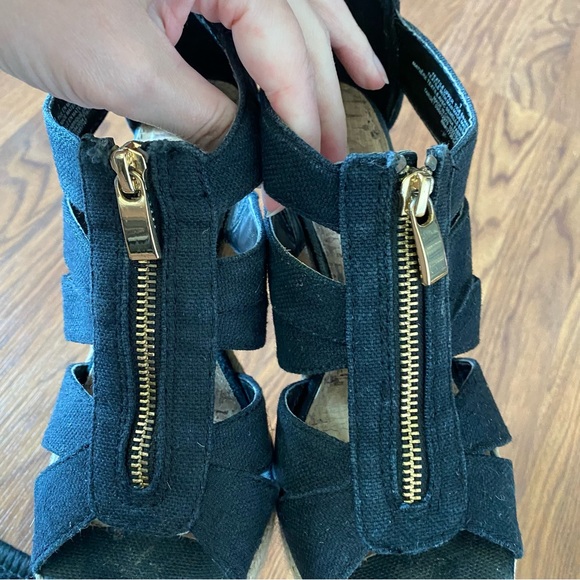 Merona size 7 wedge sandals - Picture 6 of 9